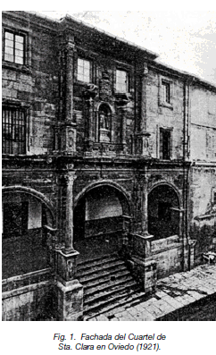 Cuartel de Santa Clara en Oviedo