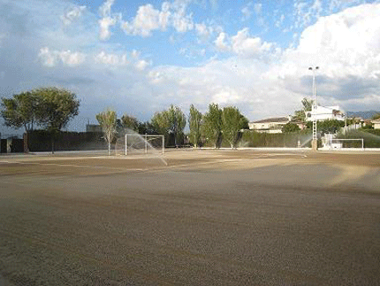 Foto del campo de fútbol de Otura